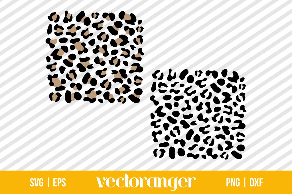 Leopard Print SVG Cricut Vectoranger