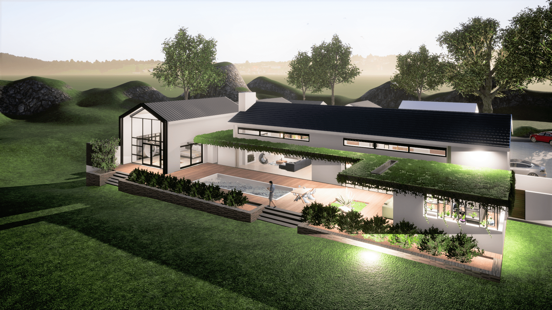 BLAIR ATHOLL ESTATE VECTOR ARCHITECTURE