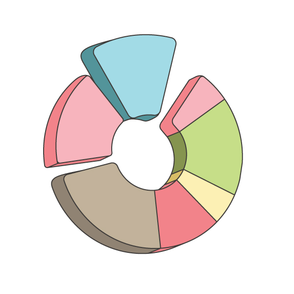 How to Create a Pie Chart in Adobe Illustrator | Vector Cove
