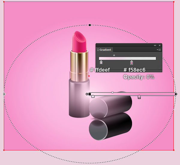How to Draw Lipstick in Adobe Illustrator Vector Cove