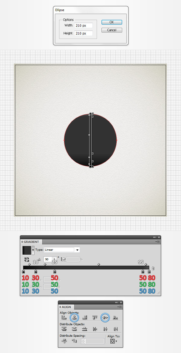 How to Create a Simple Clock Illustration in Adobe Illustrator Vector