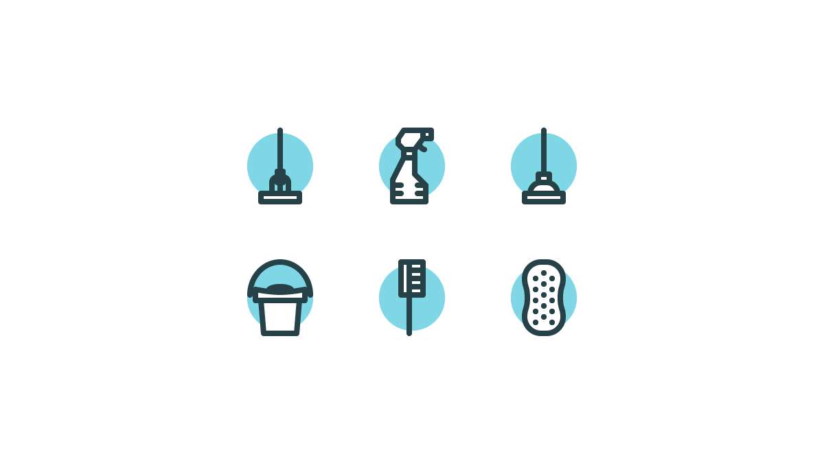 How to Create a Set of Cleaning Icons in Adobe Illustrator