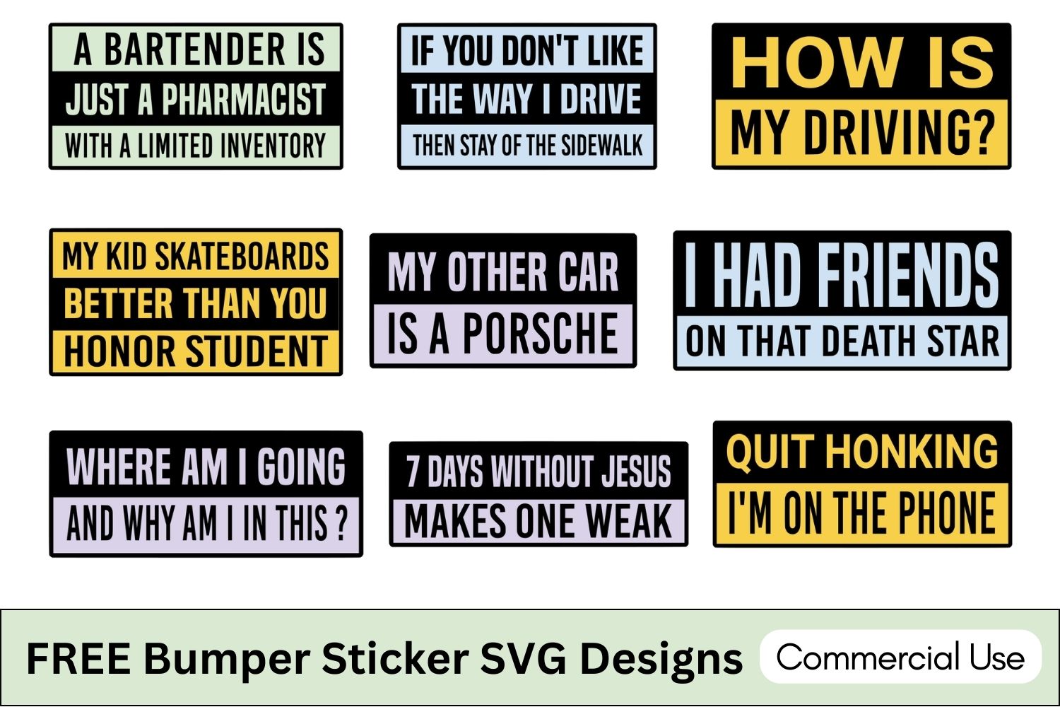 Sticker Decals Free Editable Custom Stickers
