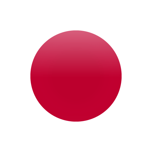 Printable Country Flag of Japan Cube Vector Country Flags of the World