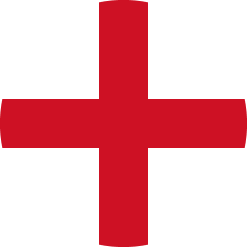 England Flag Circle PNG