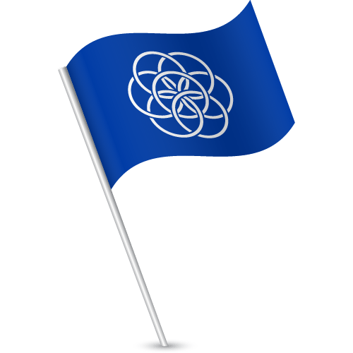 Printable Country Flag of the International Flag of Earth