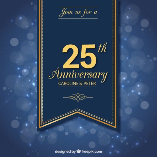 Anniversary Ribbon Vector at Collection of