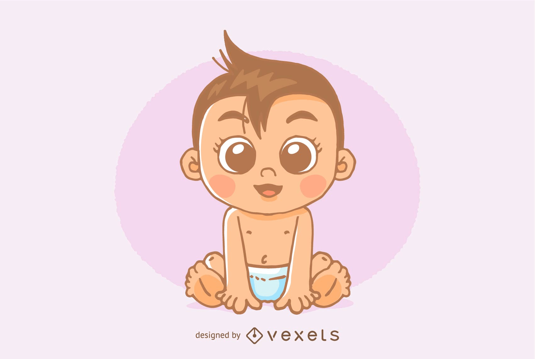 Baby Vector Png at Collection of Baby Vector Png free