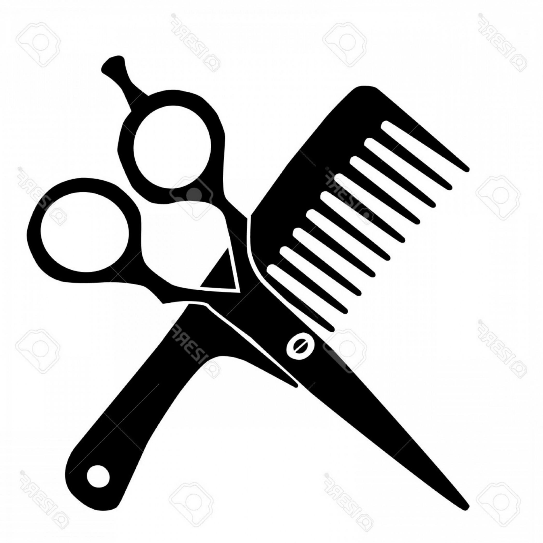 Barber Shears Vector at Collection of Barber Shears