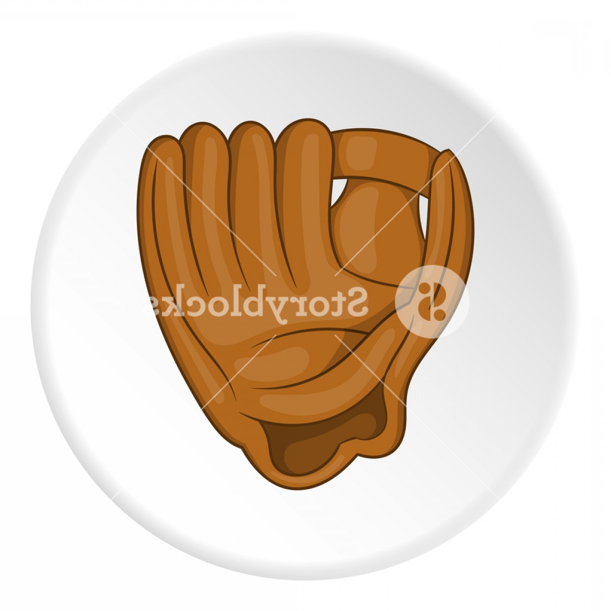 Baseball Glove Vector at Collection of Baseball Glove