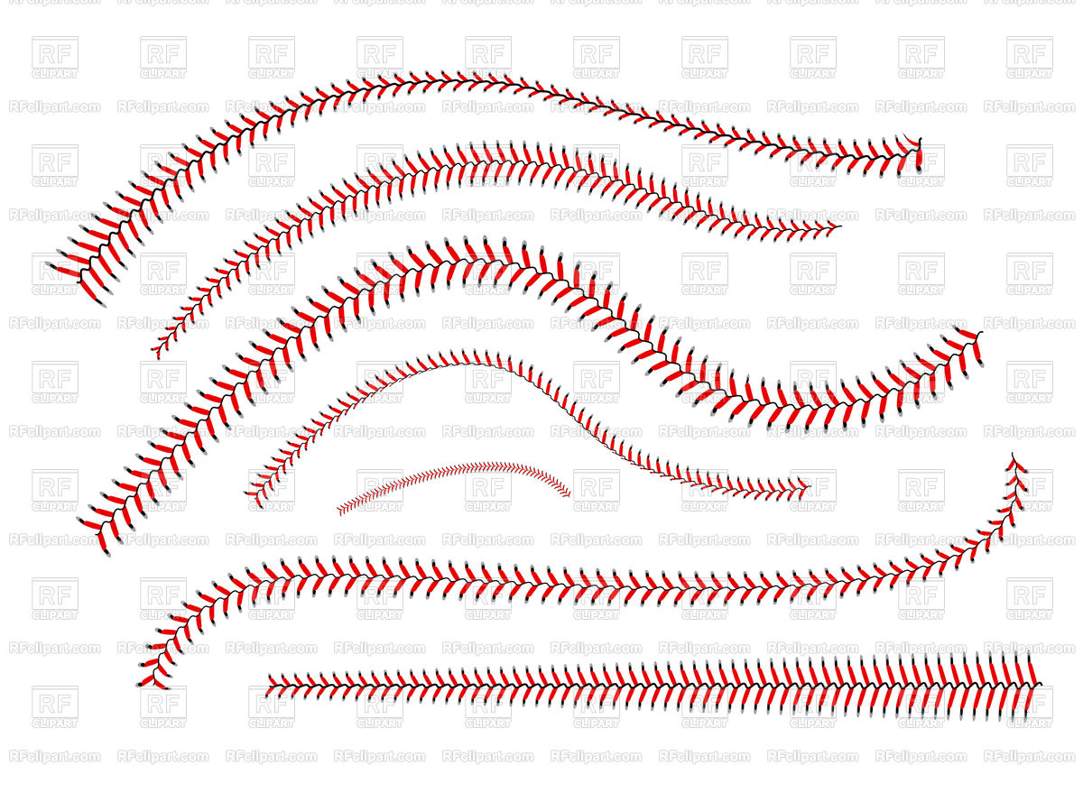 Baseball Laces Vector at Collection of Baseball Laces Vector free for personal use