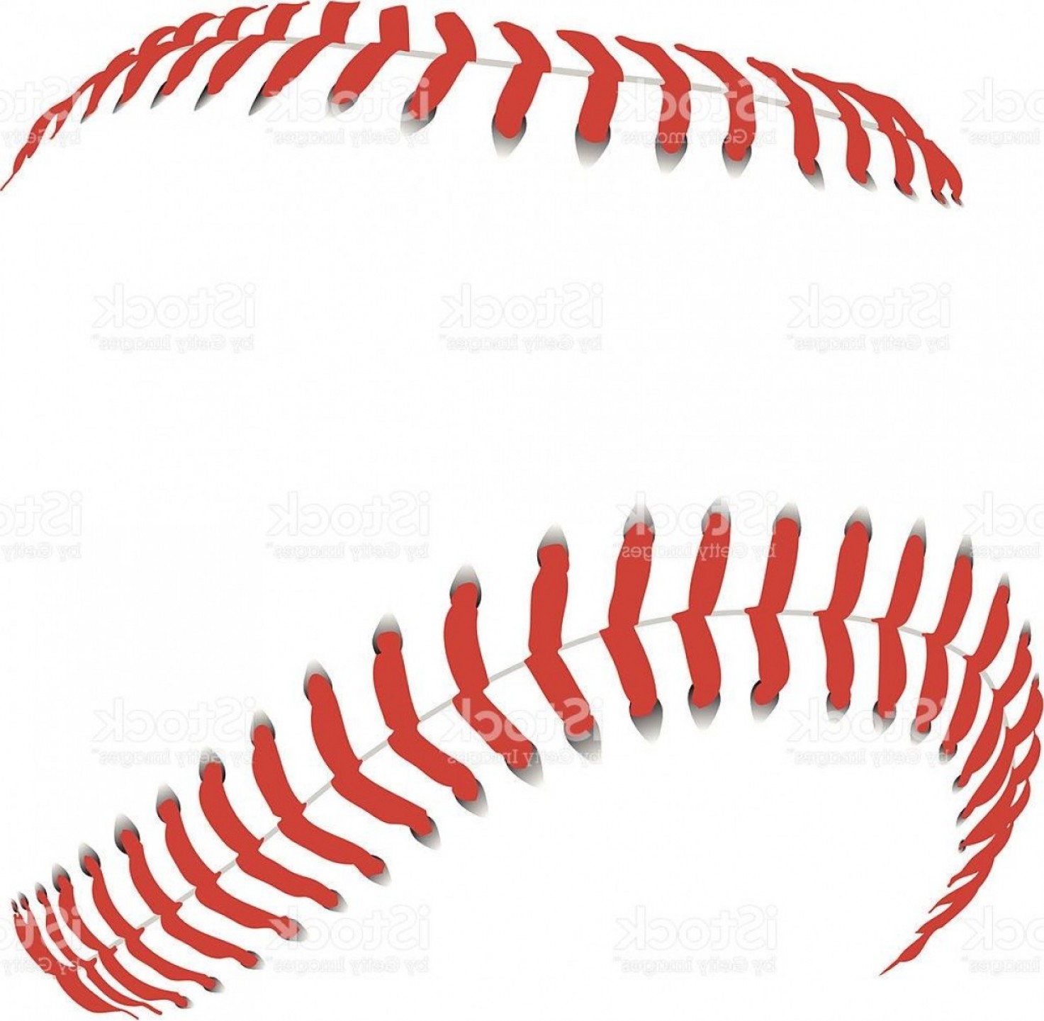 Baseball Stitches Vector at Collection of Baseball