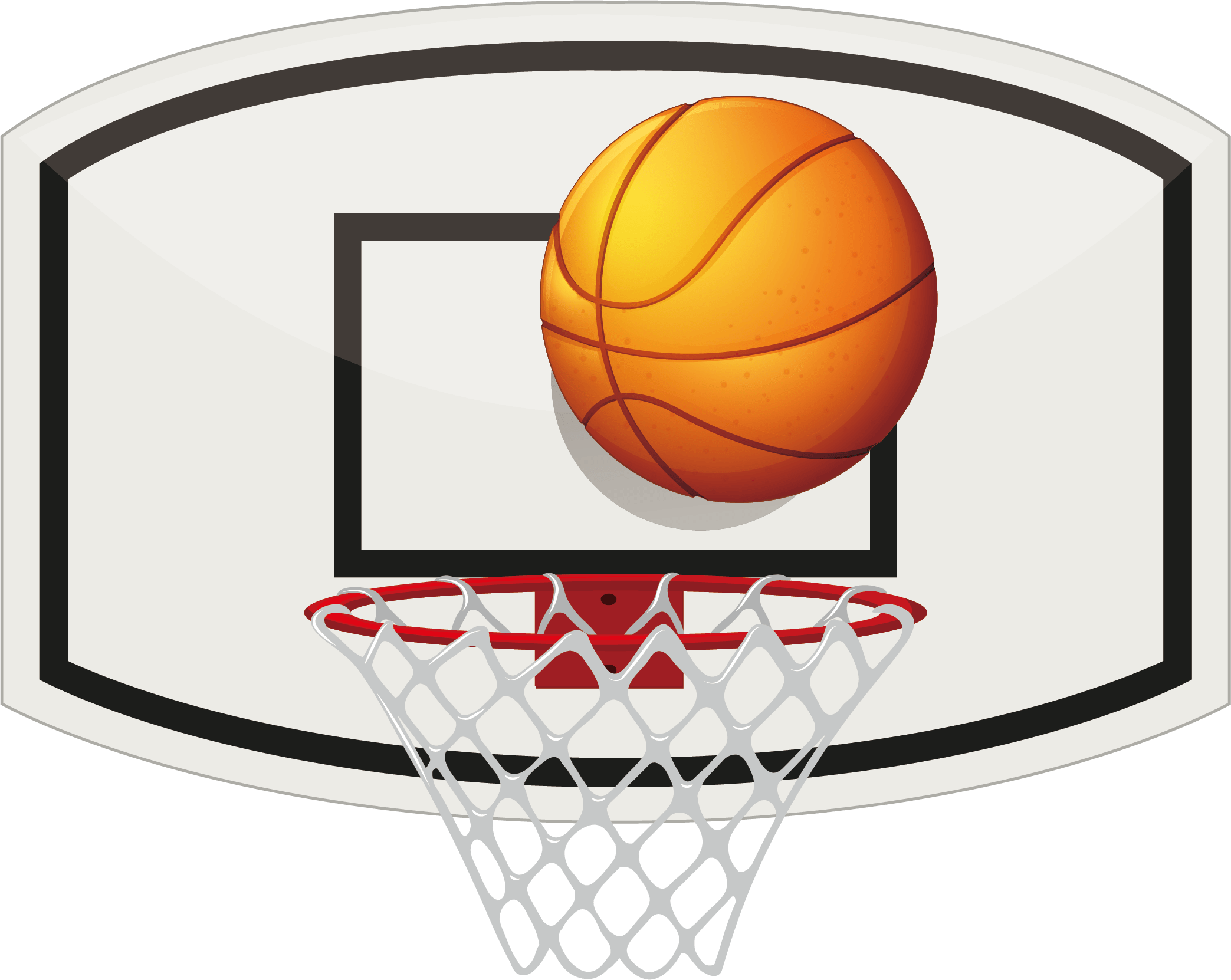 Basketball Hoop Vector Free at Collection of Basketball Hoop Vector Free free