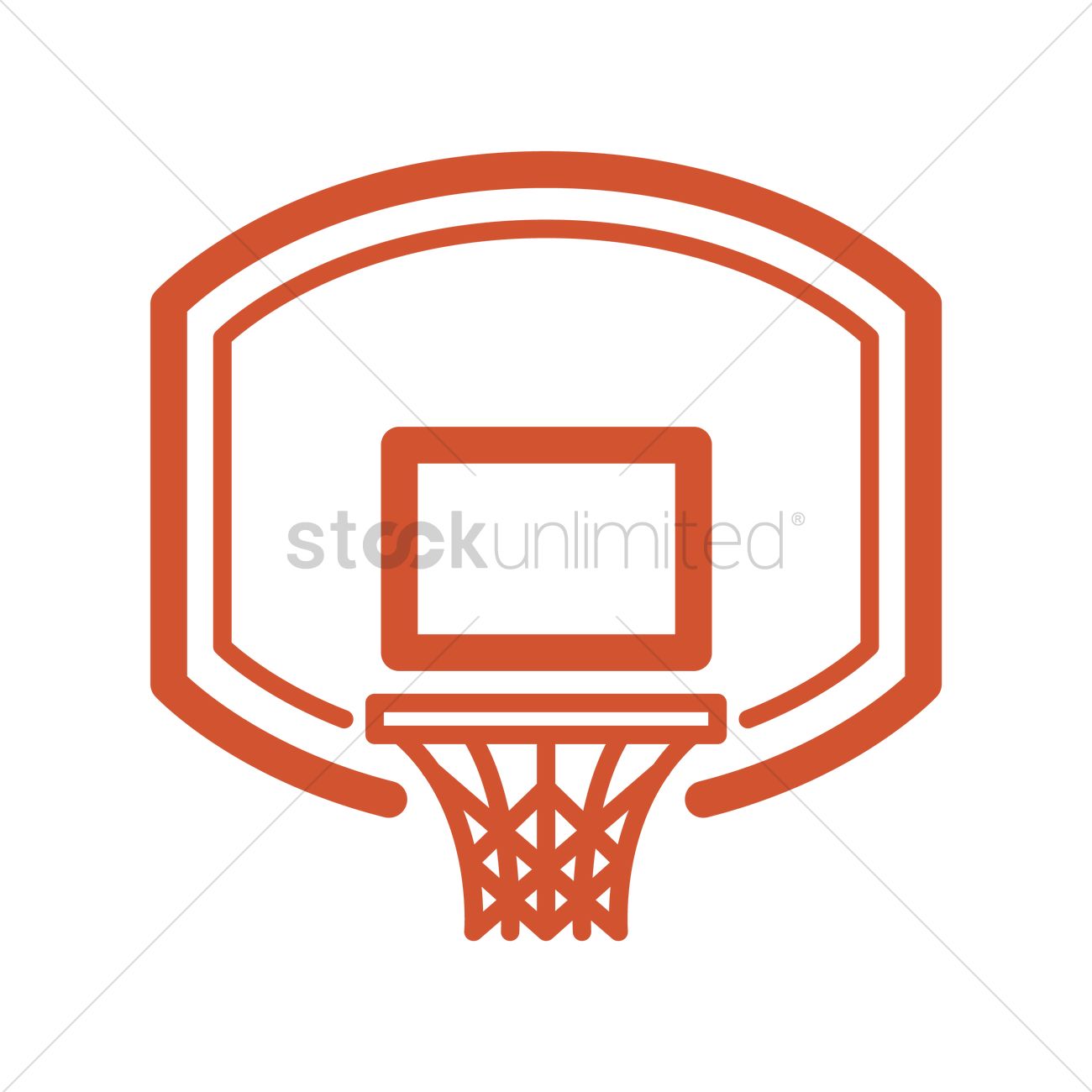 Basketball Rim Vector at Collection of Basketball Rim