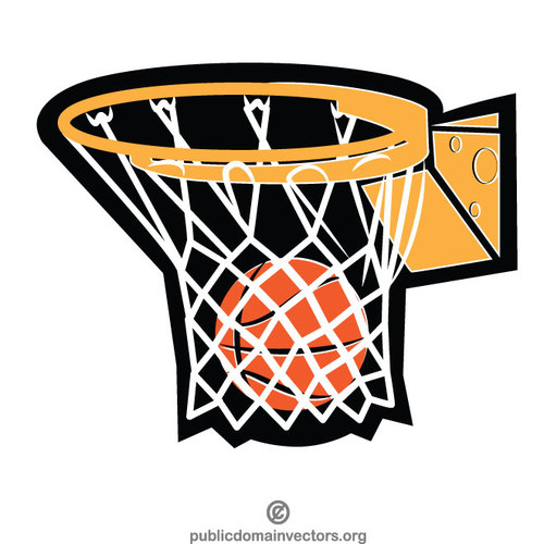 Basketball Rim Vector at Collection of Basketball Rim