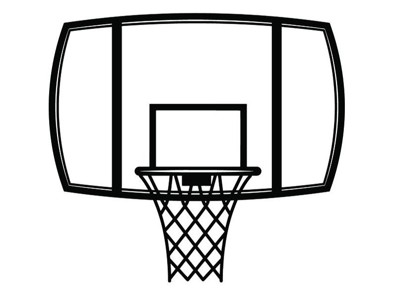 Basketball Rim Vector at Collection of Basketball Rim