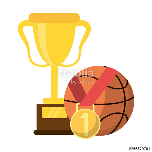 Basketball Trophy Vector at Collection of Basketball