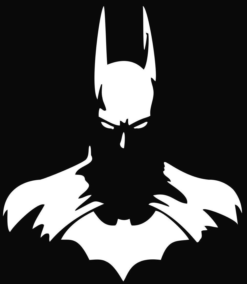 Batman Silhouette Vector at Collection of Batman