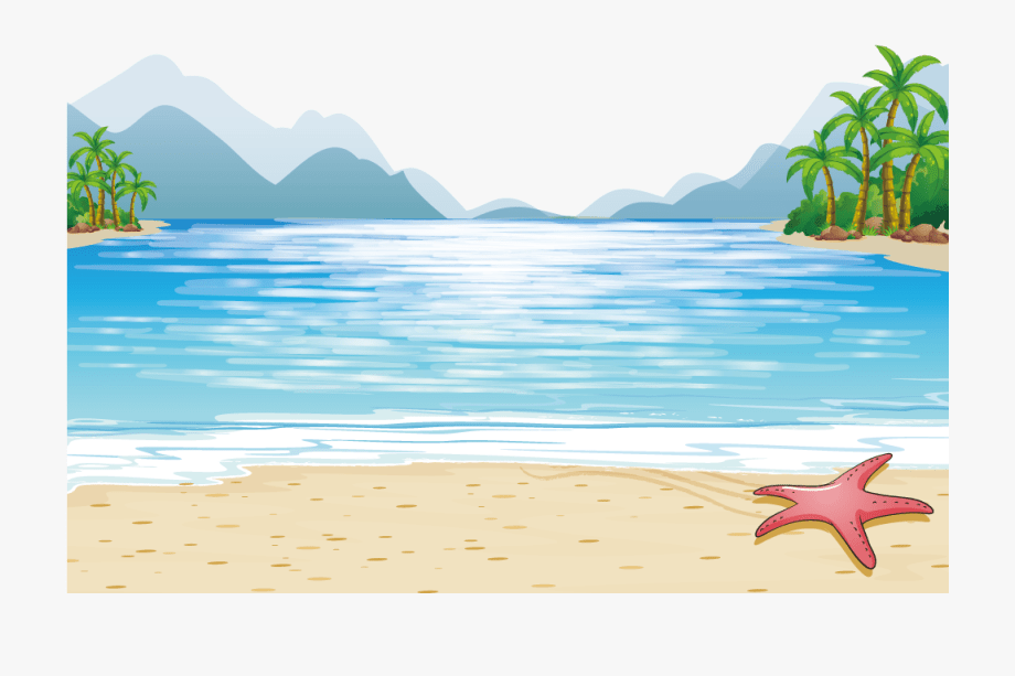 Beach Clipart Vector at Collection of Beach Clipart