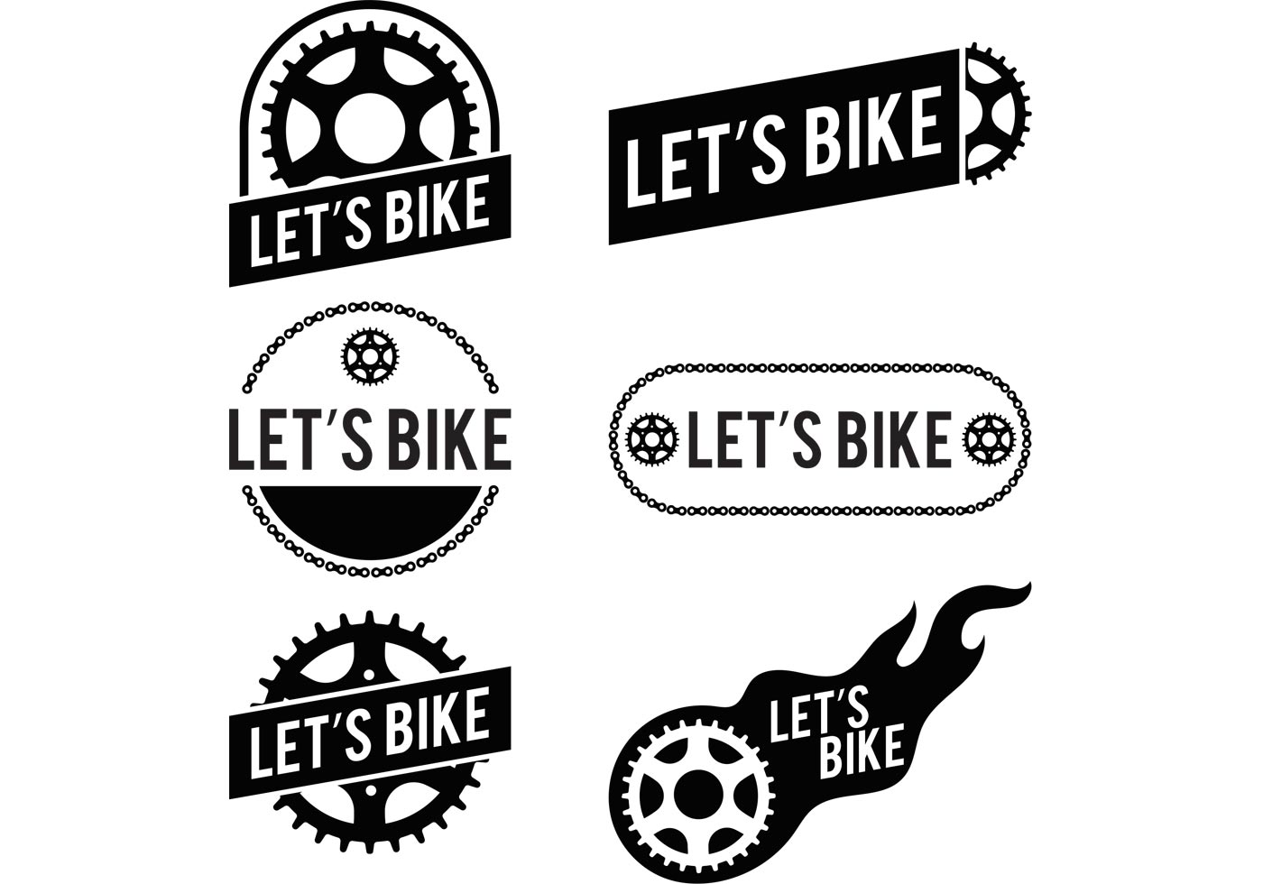 Bike Logo Vector at Collection of Bike Logo Vector