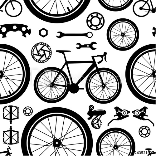 Bike Parts Vector at Collection of Bike Parts Vector free for personal use