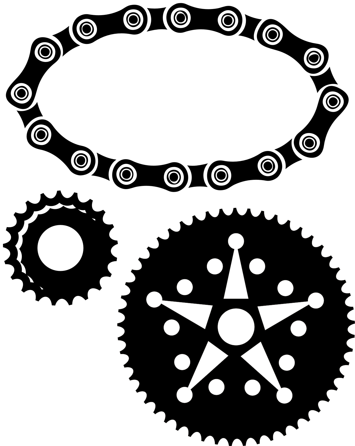 Bike Parts Vector at Collection of Bike Parts Vector