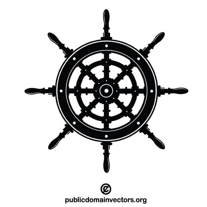 Boat Steering Wheel Vector at Collection of Boat