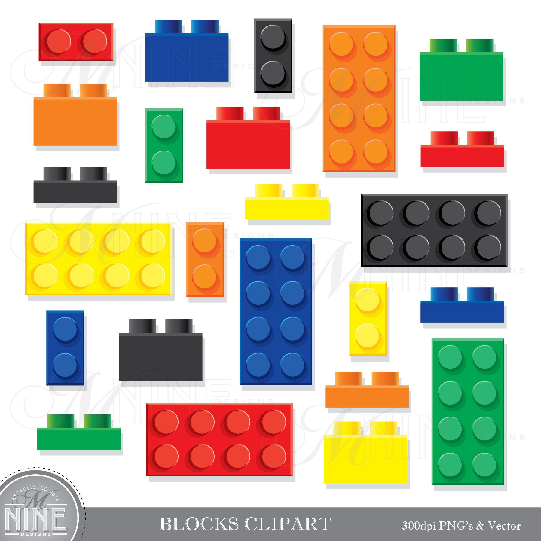 Building Blocks Vector at Collection of Building