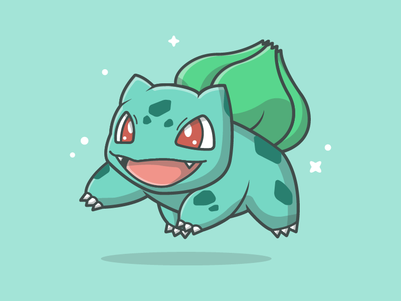 Bulbasaur Vector at Collection of Bulbasaur Vector free for personal use