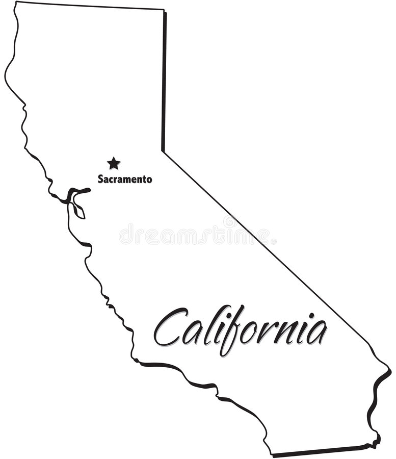 California Outline Vector at Vectorified.com | Collection of California