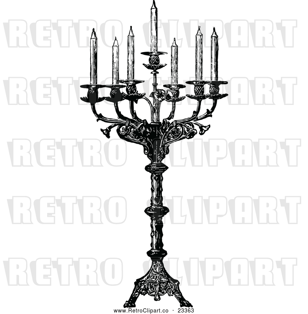 Candelabra Vector at Collection of Candelabra Vector