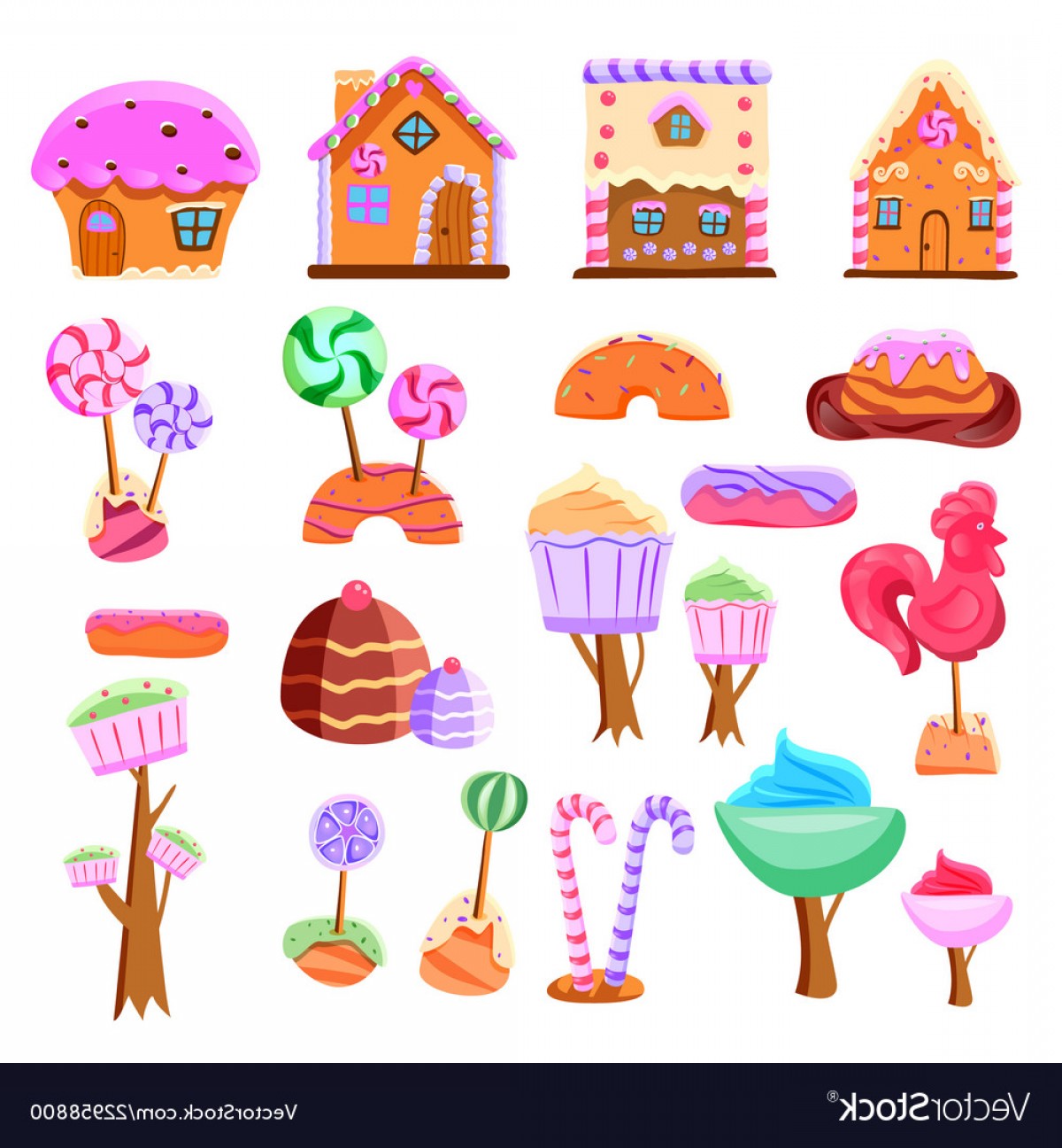 Candyland Christmas Clipart Candyland Vector at Collection of Candyland Vector