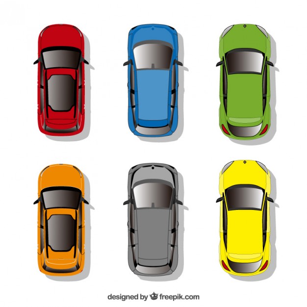 Car Plan View Vector at Collection of Car Plan View