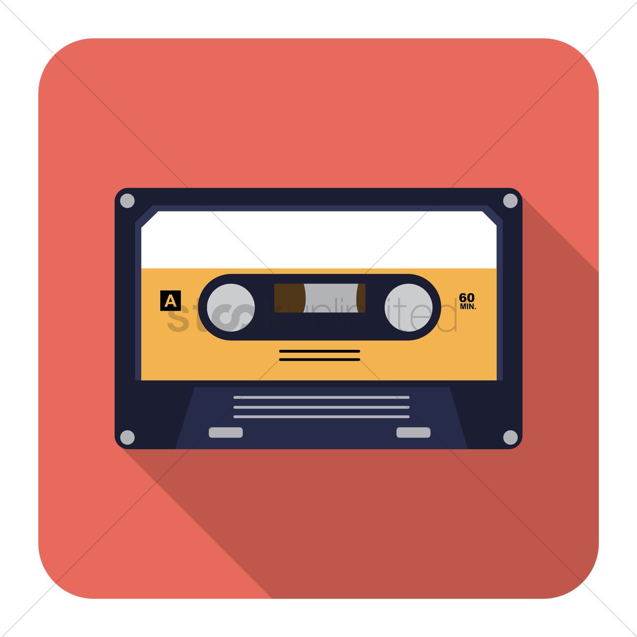 Cassette Tape Vector at Collection of Cassette Tape