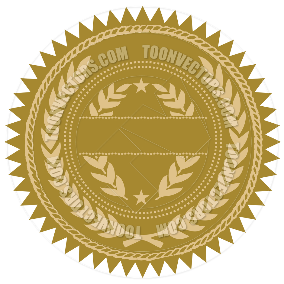 Certificate Seal Vector at Collection of Certificate
