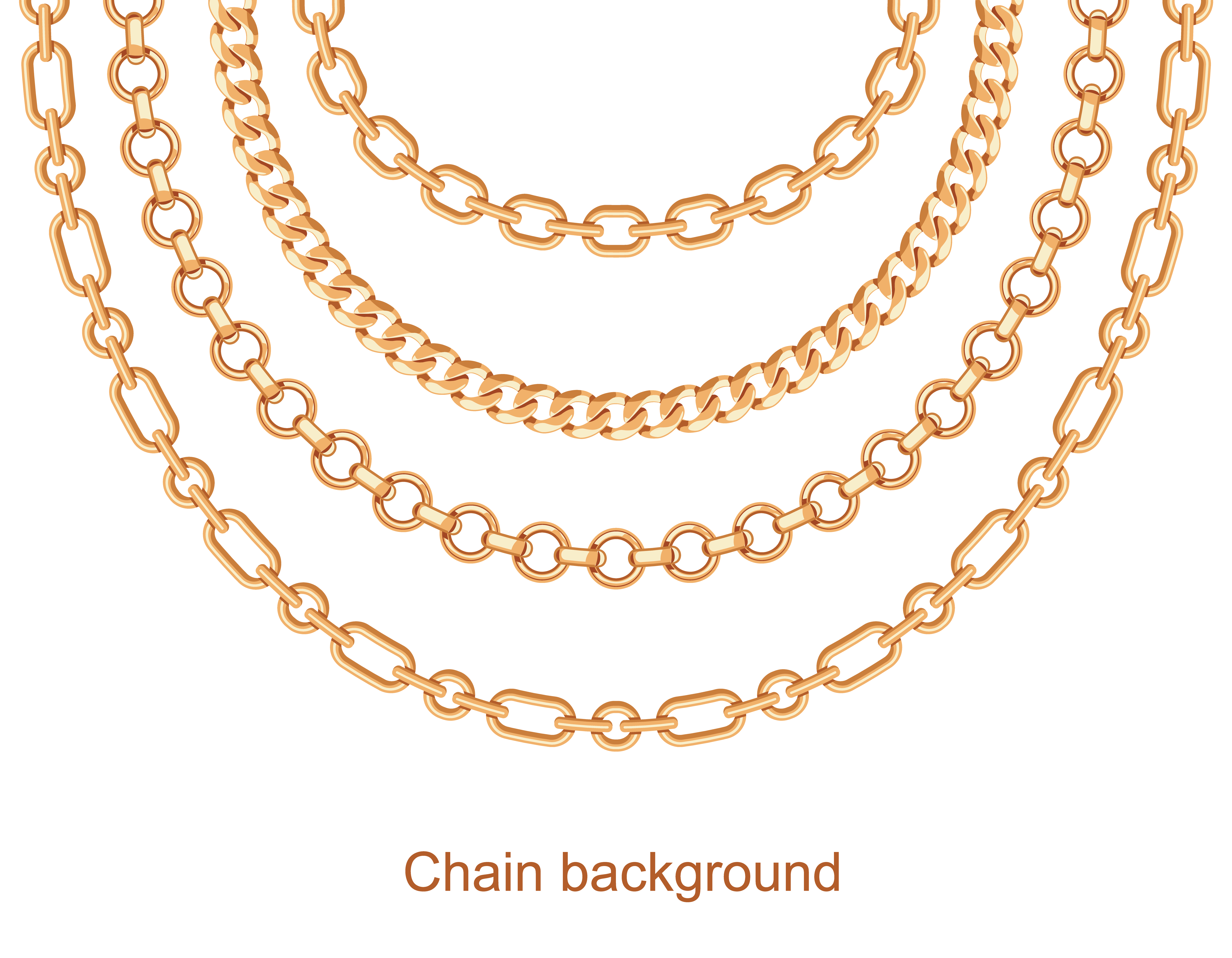 Chain Necklace Vector at Collection of Chain Necklace