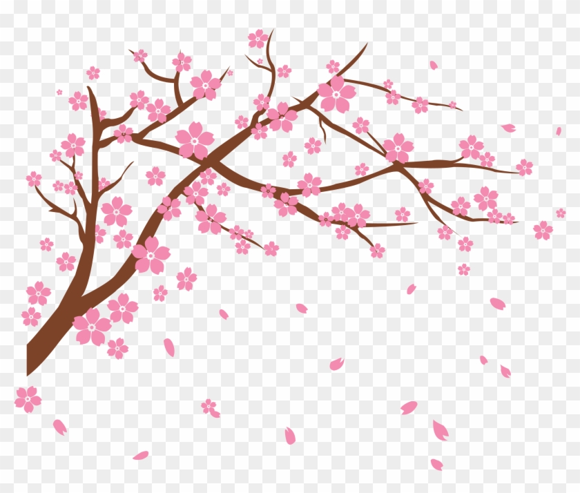 Cherry Blossom Vector Free at Collection of Cherry