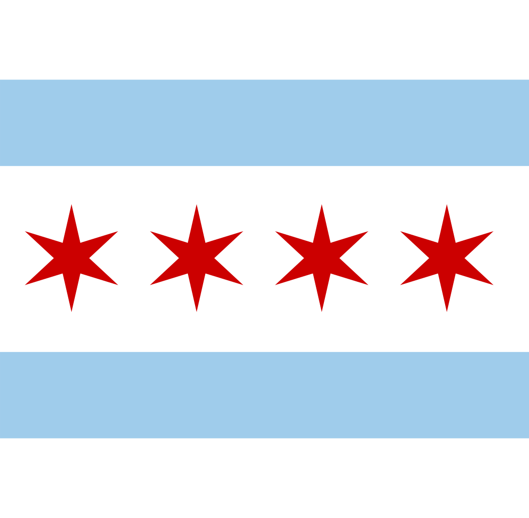 Chicago Flag Vector at Collection of Chicago Flag