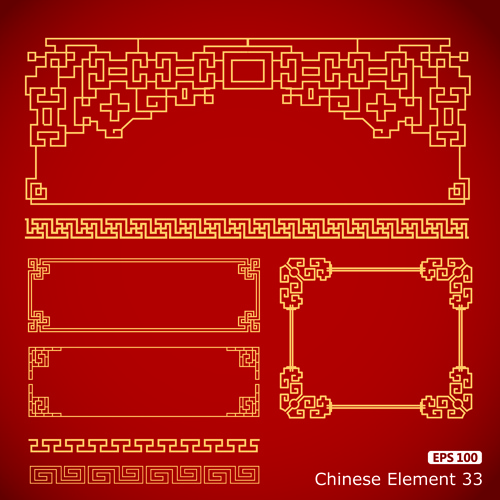 Chinese Frame Vector at Collection of Chinese Frame