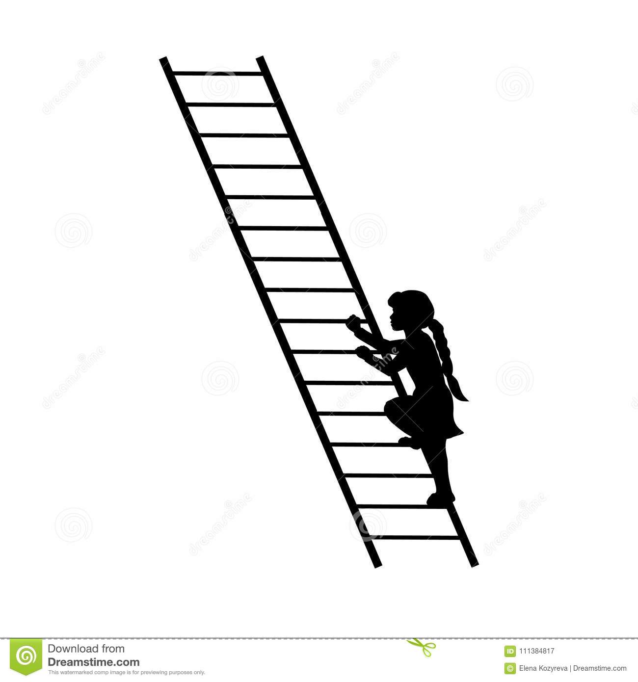 Climbing Ladder Vector at Collection of Climbing