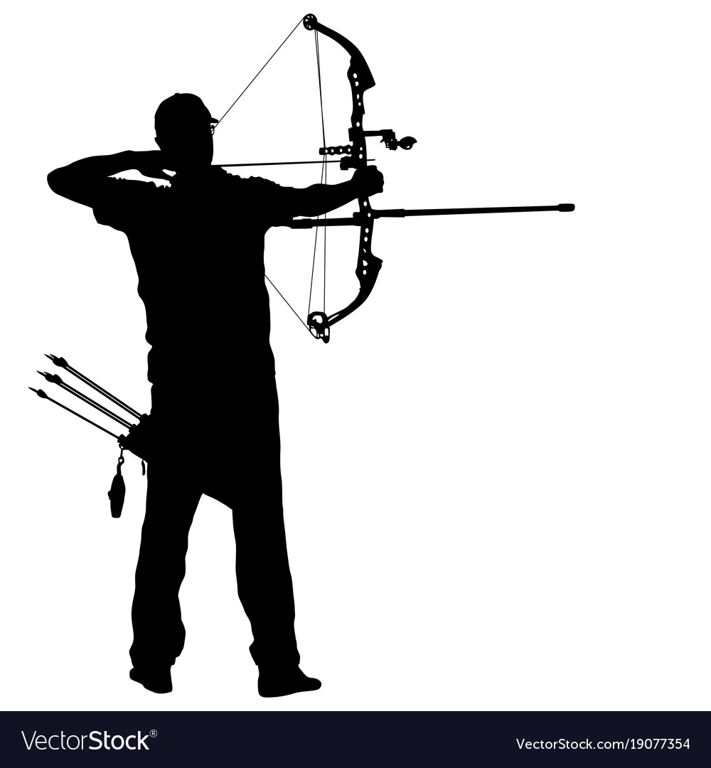 Compound Bow Vector at Collection of Compound Bow