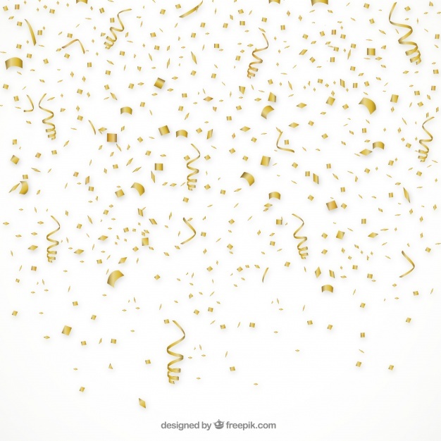 Confetti Vector Illustration at Collection of