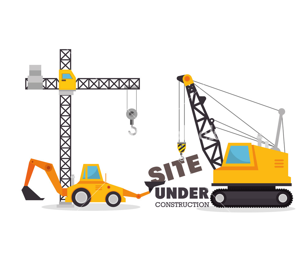 Construction Equipment Vector at Collection of