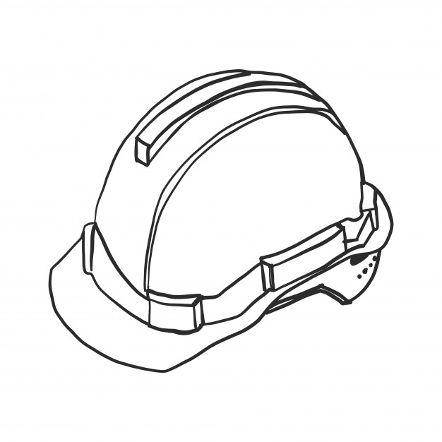 Construction Helmet Vector at Collection of