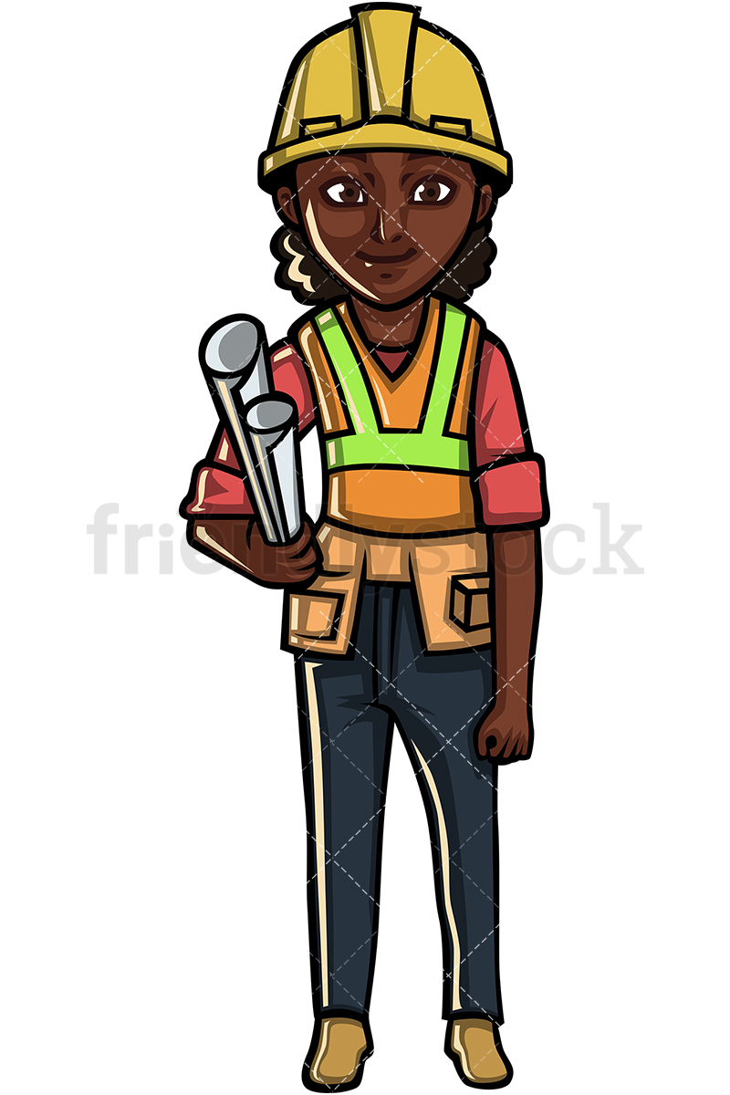 Construction Worker Vector at Collection of