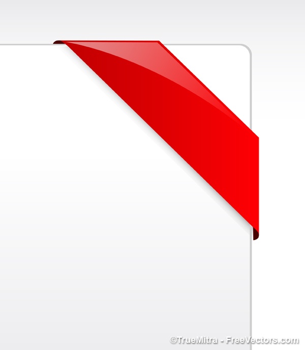 Corner Banner Vector at Collection of Corner Banner