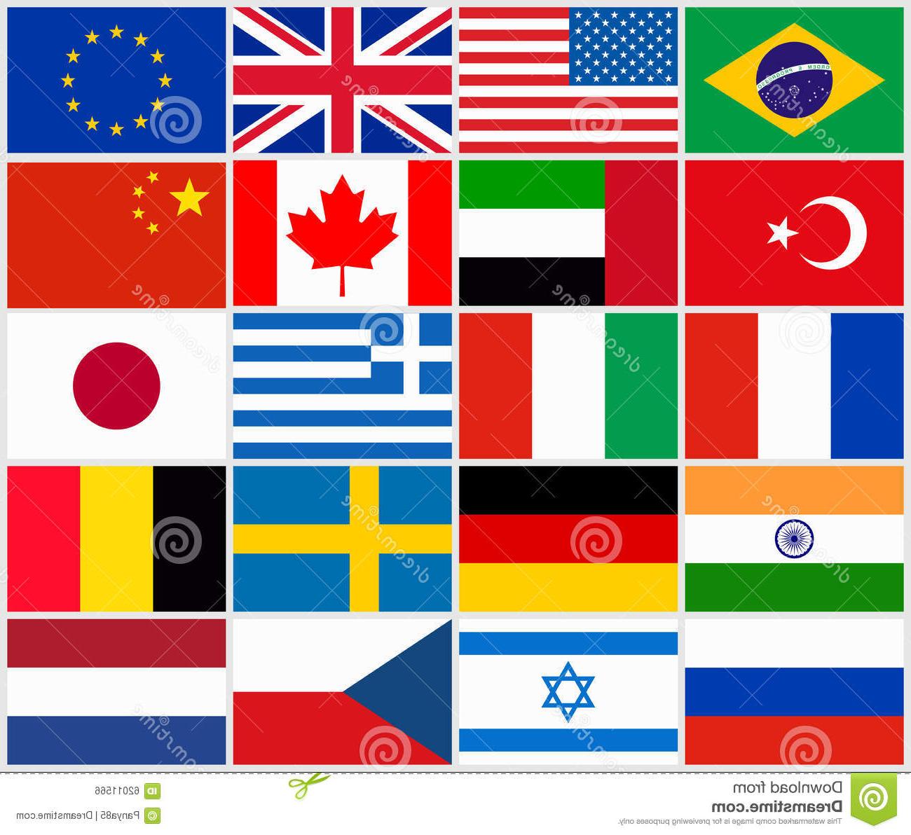 Country Flags Vector at Collection of Country Flags