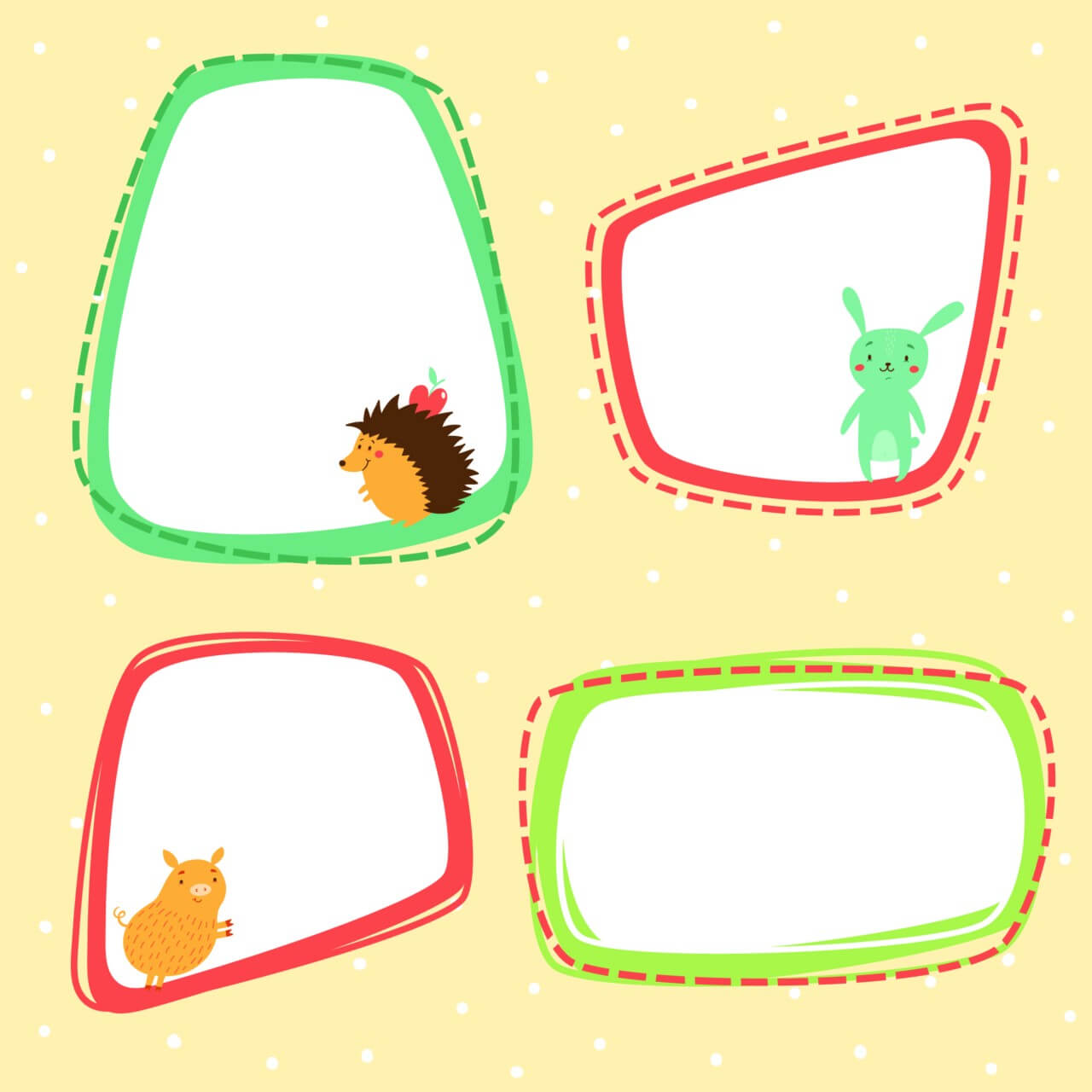 Cute Frame Vector at Collection of Cute Frame Vector