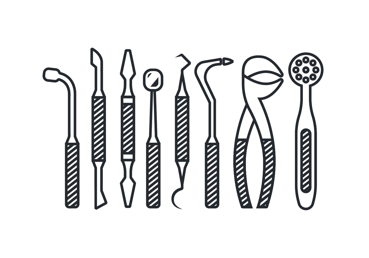 Dentist Tools Vector at Collection of Dentist Tools Vector free for personal use
