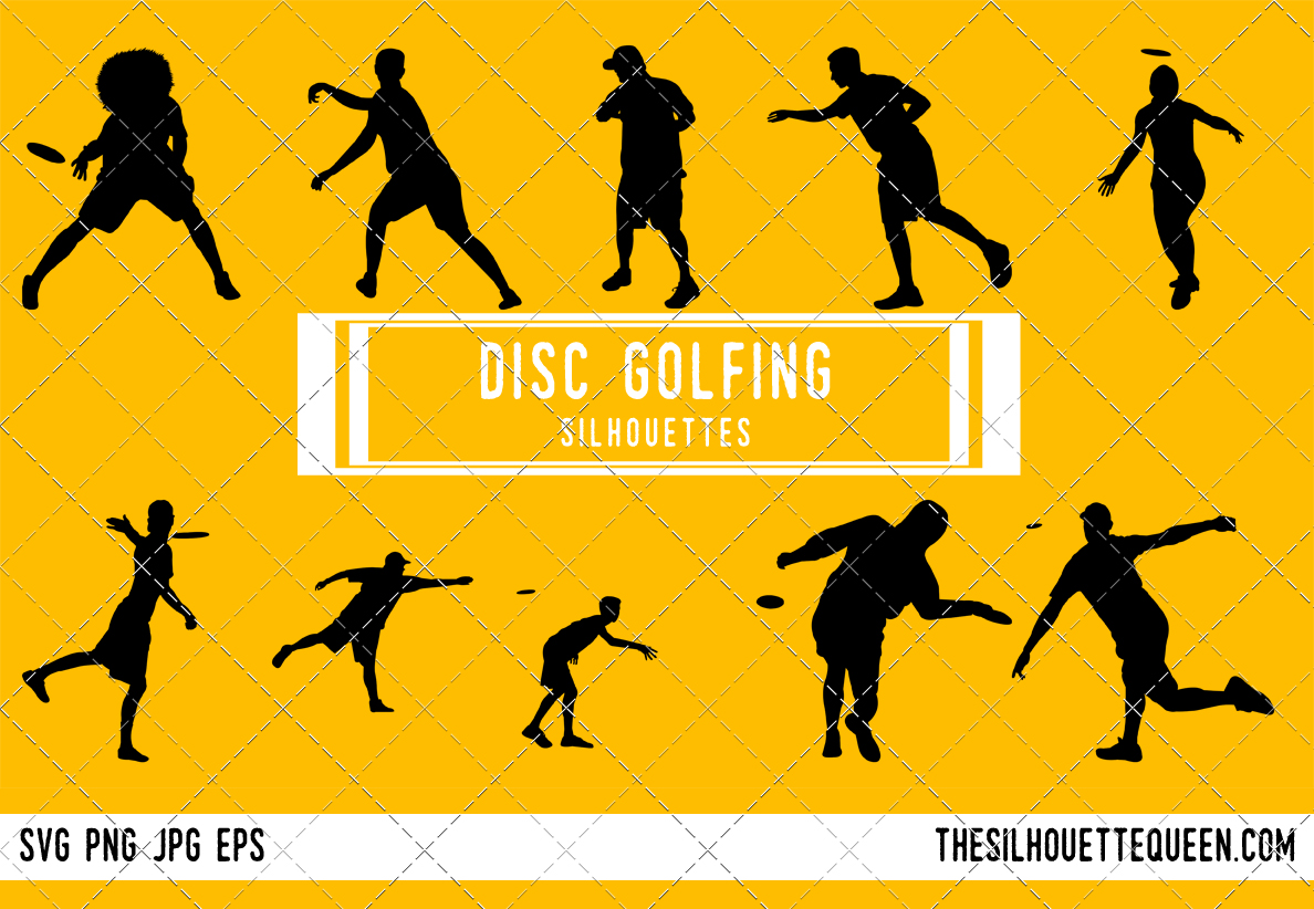 Disc Golf Vector Art at Collection of Disc Golf